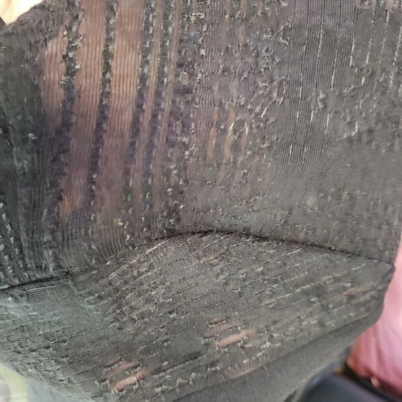 Ann Taylor semi sheer ruffle sleeve top - Picture 5 of 7